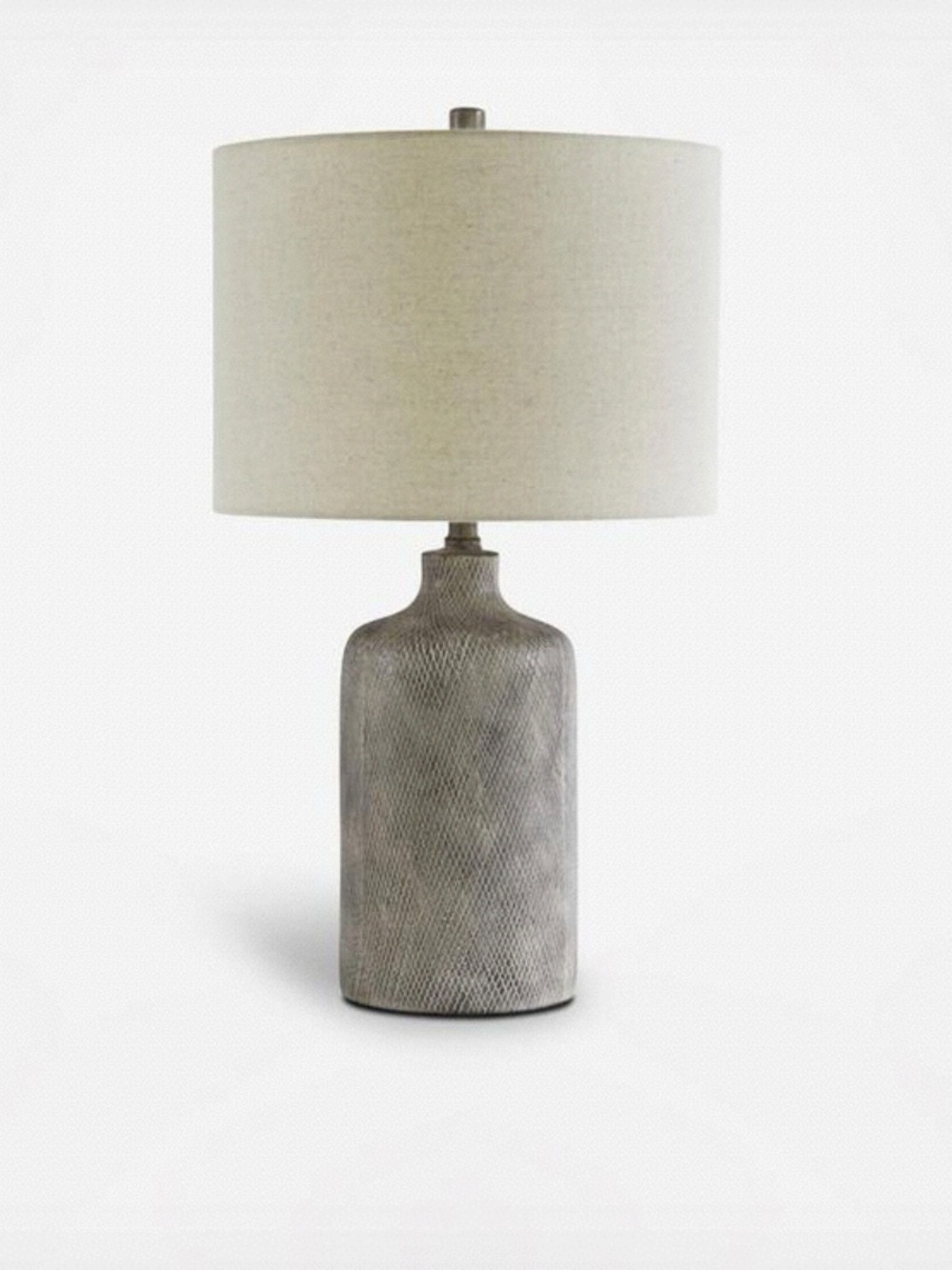 Set of 2 Signature Design by Ashley Linus Ceramic Table Lamps NO LAMP SHADES